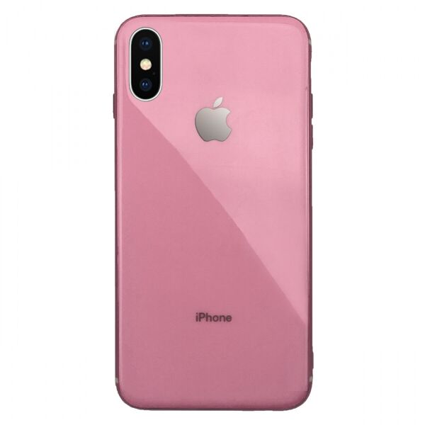 

Чохол Wemacy Glass Pastel Case для iPhone XS Max Pink (GPC-0058)