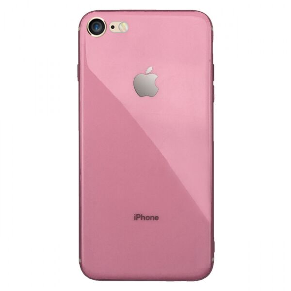 

Чохол Wemacy Glass Pastel Case для iPhone 7/8/SE 2020 Pink (GPC-0006)