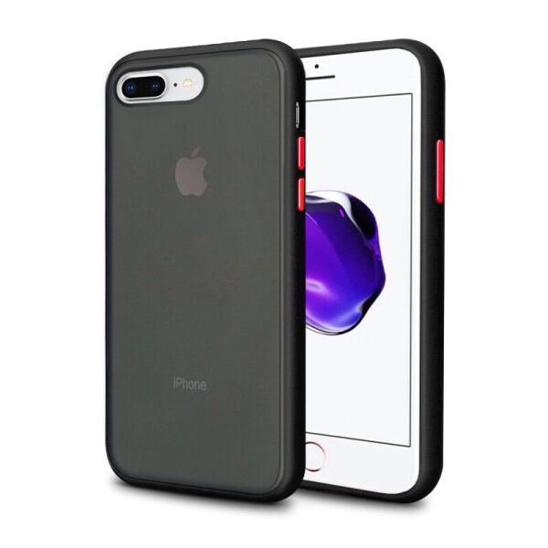 

Панель Wemacy Gingle Case для iPhone 7 Plus/8 Plus Black red (GSC-0033)
