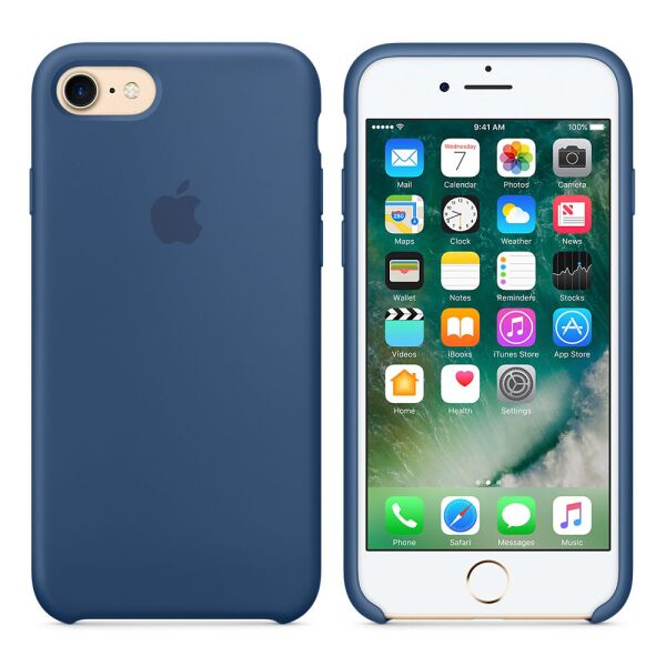 

Панель ArmorStandart Silicone Case для Apple iPhone 8/7 Ocean Blue (ASC-0014)