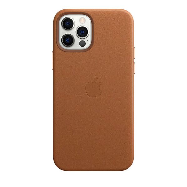 

Чехол ARS Leather case MagSafe для iPhone 12 Pro Saddle Browm (LC-0210)