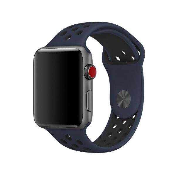 

Ремінець Wemacy Nike Sport Band для Apple Watch 38mm/40mm Obsidian/Black (LL-0041)