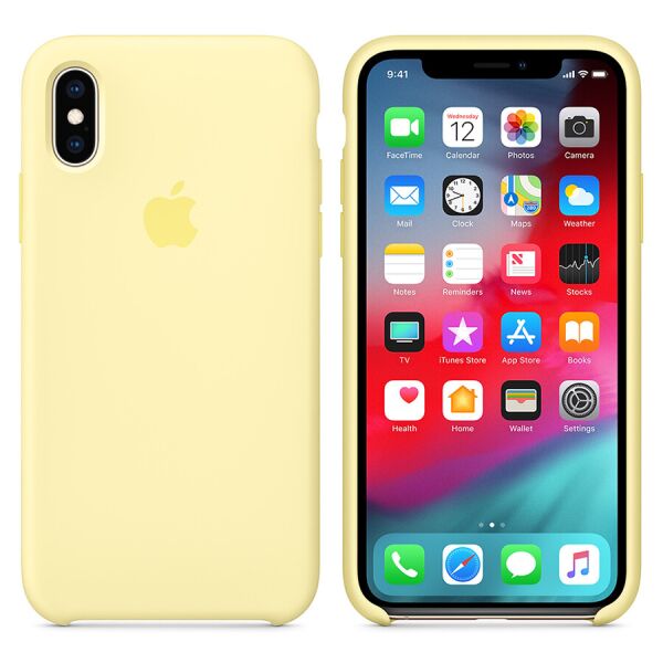 

Панель ARS Silicone Case для iPhone XS Max Mellow Yellow (ASC-0353)