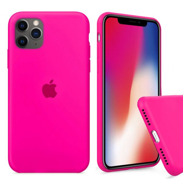 

Чохол Wemacy Silicone Full case для iPhone 11Pro Electric pink (AFC-0286)