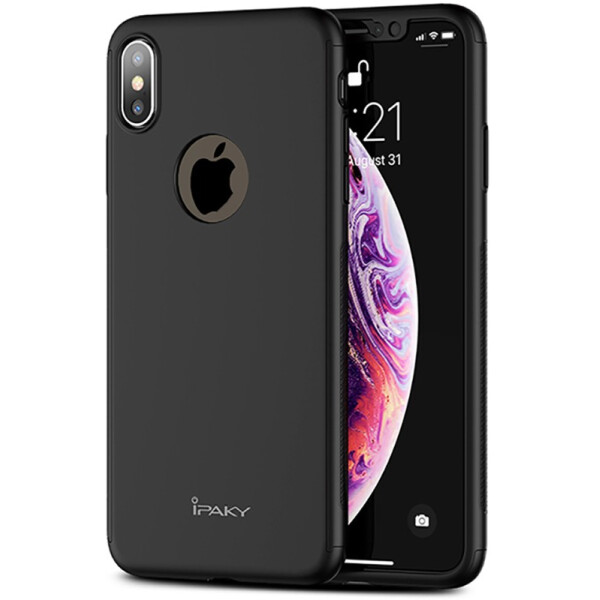 

Чехол-накладка Ipaky 360° PC Full Protection PC Case Apple iPhone X/XS Black