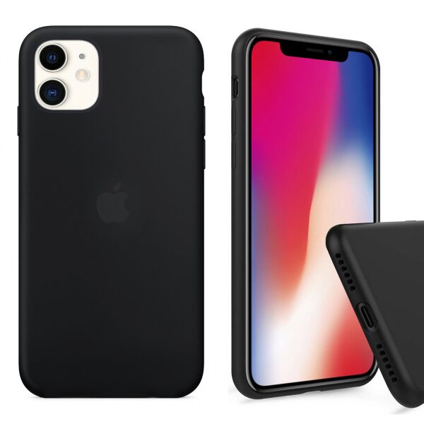 

Панель Wemacy Silicone Full Case для iPhone 12 Black (PS-0606)
