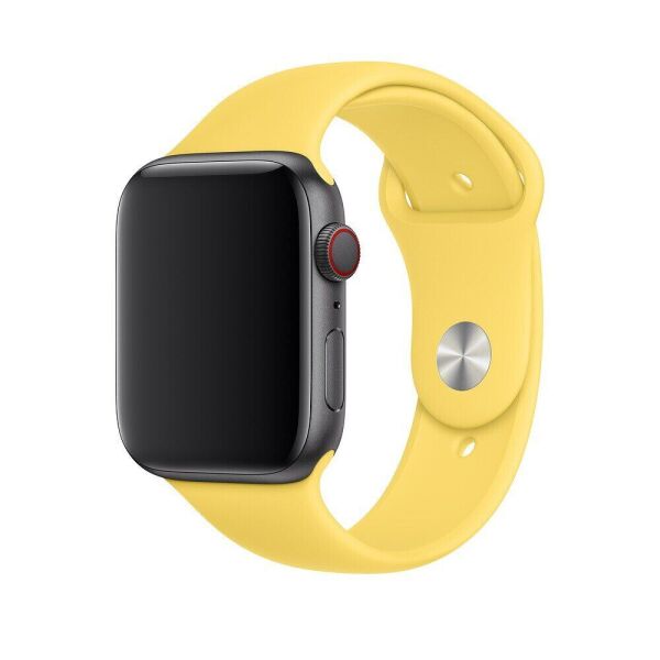 

Cиліконовий ремінець Sport Band для годинника Apple Watch 38mm/40mm Yellow (SB-0081)