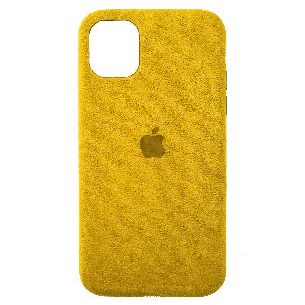 

Чохол Wemacy Alcantara Case Full для iPhone 11 Yellow (ALCA-0045)