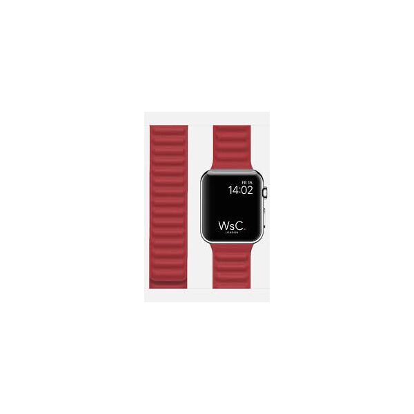 

Ремінець ARS Leather Link для Apple Watch series 2/3/4/5/6 42mm/44mm Red (LC-0500)