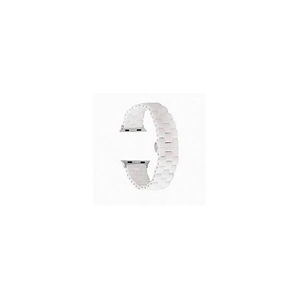 

Ремінець Cartion Ceramic 3-bead для Apple Watch Series 2/3/4/5/6 38mm/40mm White (LC-0454)