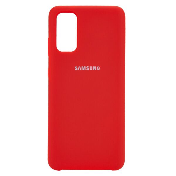 

Панель Wemacy Silicone Full Case для Samsung Galaxy S20 Red (PS-0552)