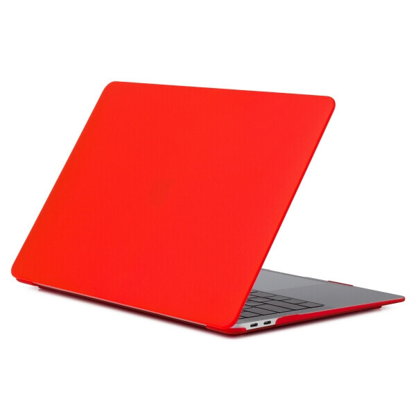 Акція на Чохол-накладка HardShell Case для Macbook Air 13.3’’ A1369/A1466 Matte Red   (MC-0008) від Allo UA