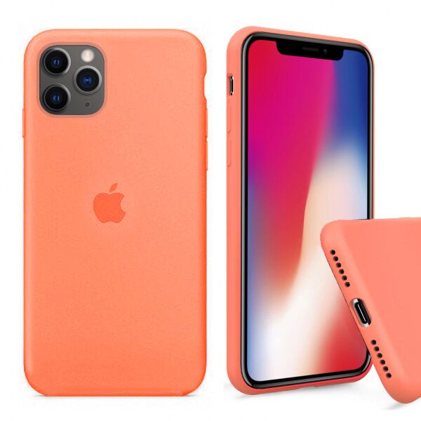 

Панель Wemacy Silicone Full Case для iPhone 12 Pro Papaya (PS-0647)