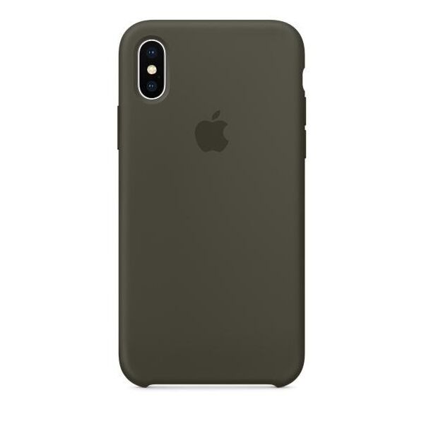 

Панель ARS Silicone Case для Apple iPhone X/XS Dark Olive (ASC-287)
