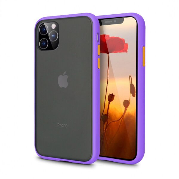 Акція на Панель Wemacy Gingle Case для iPhone 11 Pro Purple orange   (GSC-0075) від Allo UA