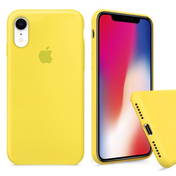

Чохол Wemacy Silicone Full case для iPhone Xr Canary yellow (AFC-0204)