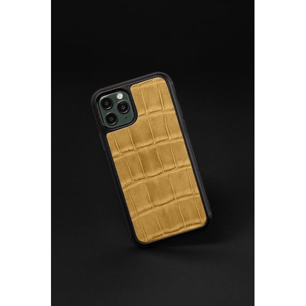 

Шкіряний чохол Mocairo для iPhone 12 Pro Max Gold (CL-0033)
