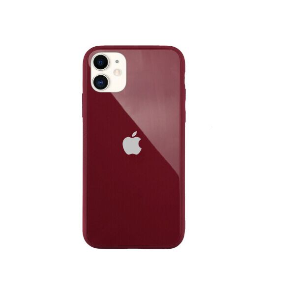 

Чохол Wemacy Glass Pastel Case для iPhone 11 Camelia (GPC-0080)