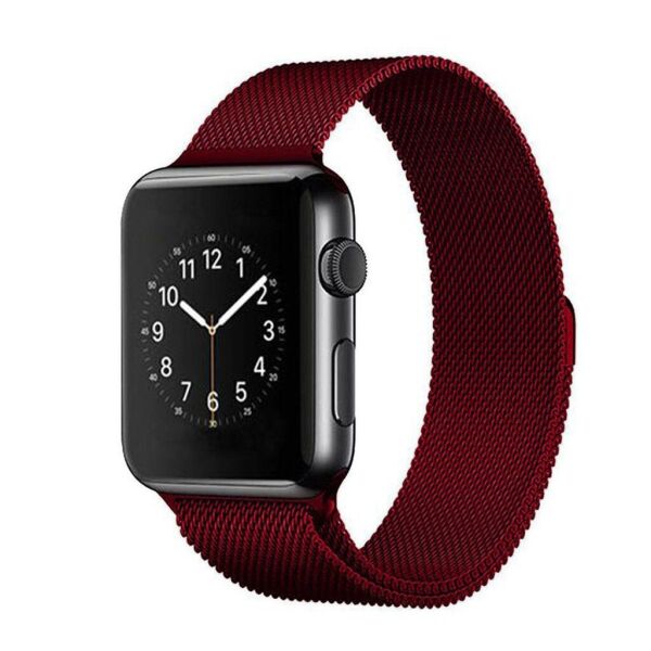

Ремінець ARS Milanese Loop для Apple Watch 42/44mm Marsala (ML-0028)