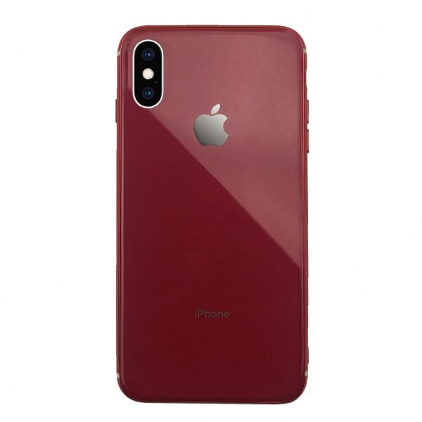 

Чохол Wemacy Glass Pastel Case для iPhone X/Xs Red (GPC-0032)