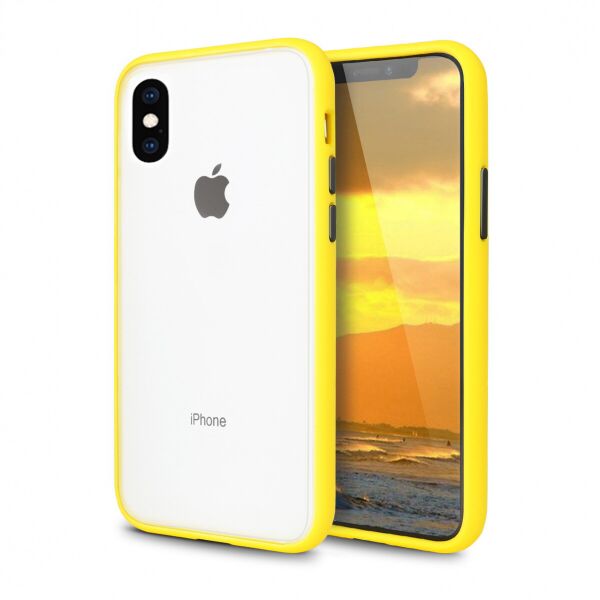 

Панель Wemacy Gingle Case для iPhone X/Xs Yellow black (GSC-0032)