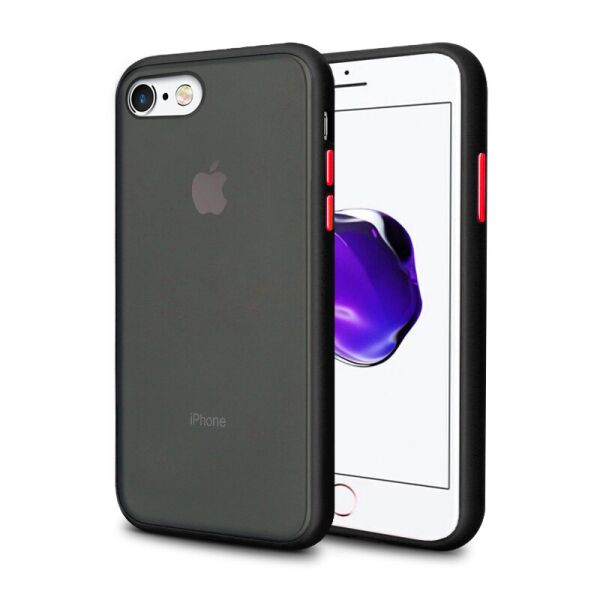 

Панель Wemacy Gingle Case для iPhone 7/8/SE 2020 Black red (GSC-0001)