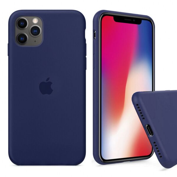 

Панель Wemacy Silicone Full Case для iPhone 12 Pro Max Midnight blue (PS-0672)