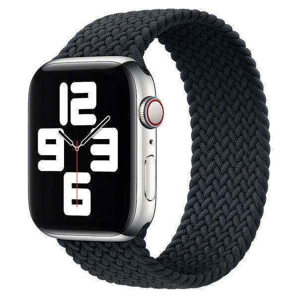 

Ремінець Wemacy Braided Solo Loop для Apple Watch series 1/2/3/4/5/6 38mm/40mm charcoal (BS-0048)