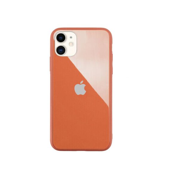 

Чохол Wemacy Glass Pastel Case для iPhone 11 Peach (GPC-0077)
