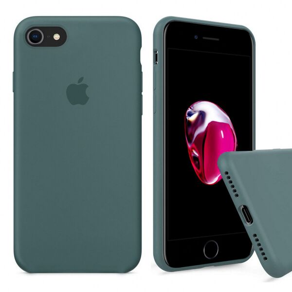 

Чохол Wemacy Silicone Full case для iPhone 7/8/SE 2020 Pine Green (AFC-0087)
