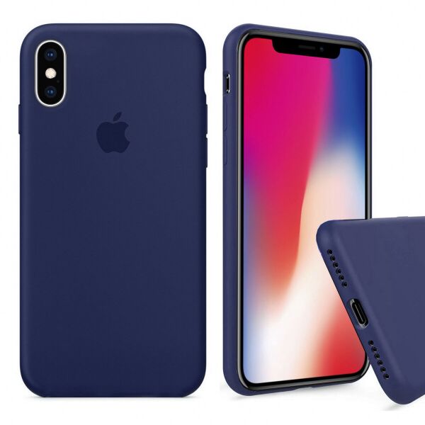 

Чохол Wemacy Silicone Full case для iPhone Xs Max Midnight blue (AFC-0228)