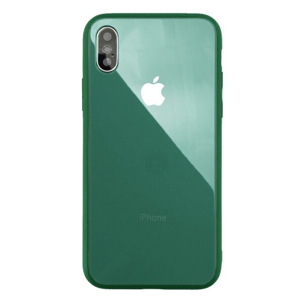 

Чохол Wemacy Glass Pastel Case для iPhone XS Max Pine Green (GPC-0072)