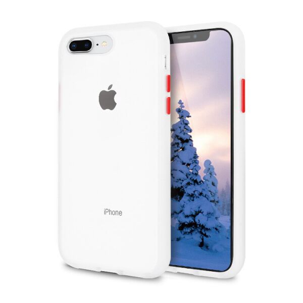 

Панель Wemacy Gingle Case для iPhone 7 Plus/8 Plus Transparent red (GSC-0046)