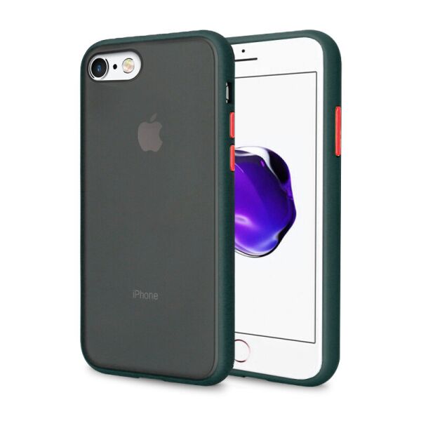 

Панель Wemacy Gingle Case для iPhone 7/8/SE 2020 Forest green Orange (GSC-0007)