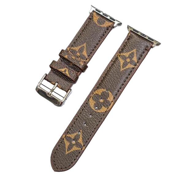 

Ремінець Desay Louise Vuitton Monogram для Apple Watch series 1/2/3/4/5/6 42mm/44mm brown (BS-0075)