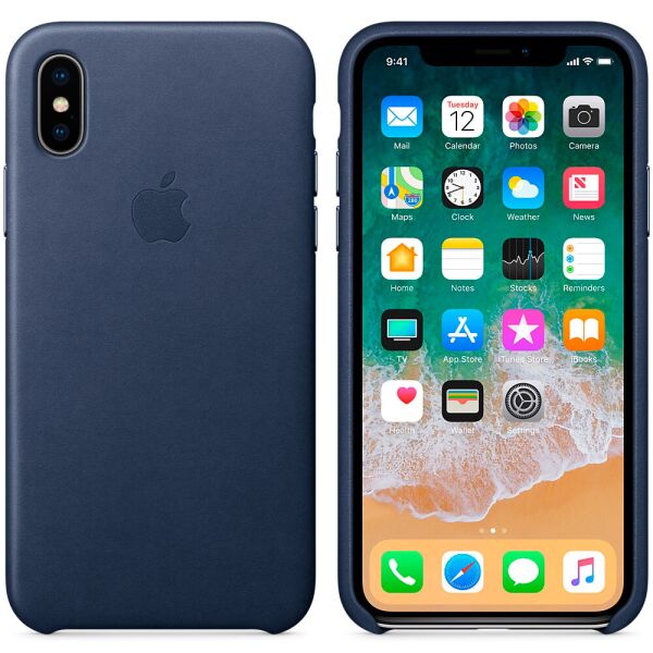 

Чохол Desay Leather Case для iPhone X/XS Midnight Blue (LC-0020)