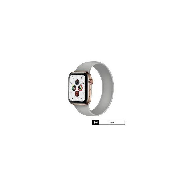 

Ремінець ARS Solo Loop для Apple Watch series 2/3/4/5/6 38mm/40mm Gray (LC-0466)
