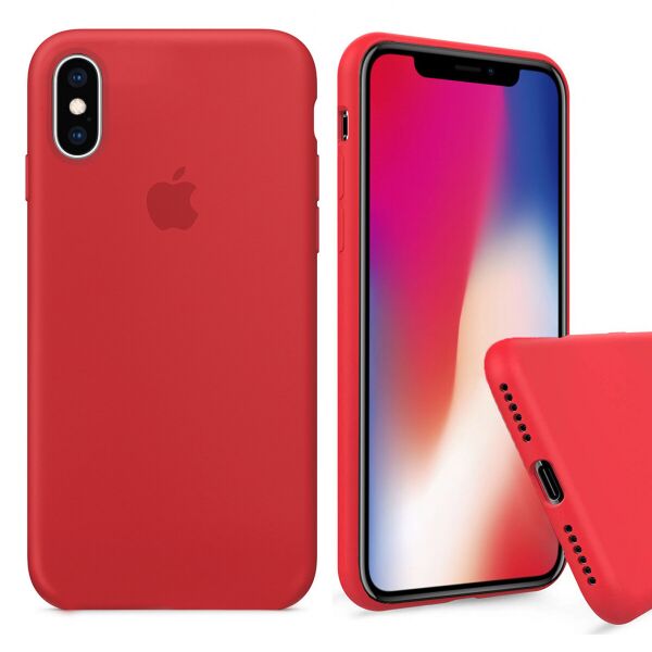 

Чохол Wemacy Silicone Full case для iPhone X/Xs Red (AFC-0169)