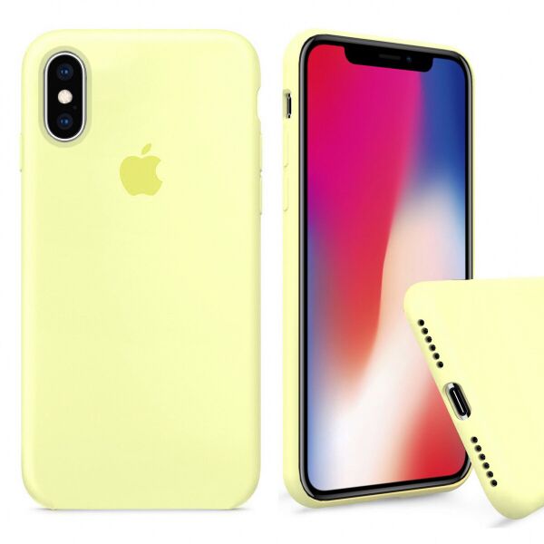 

Чохол Wemacy Silicone Full case для iPhone Xs Max Mellow yellow (AFC-0227)