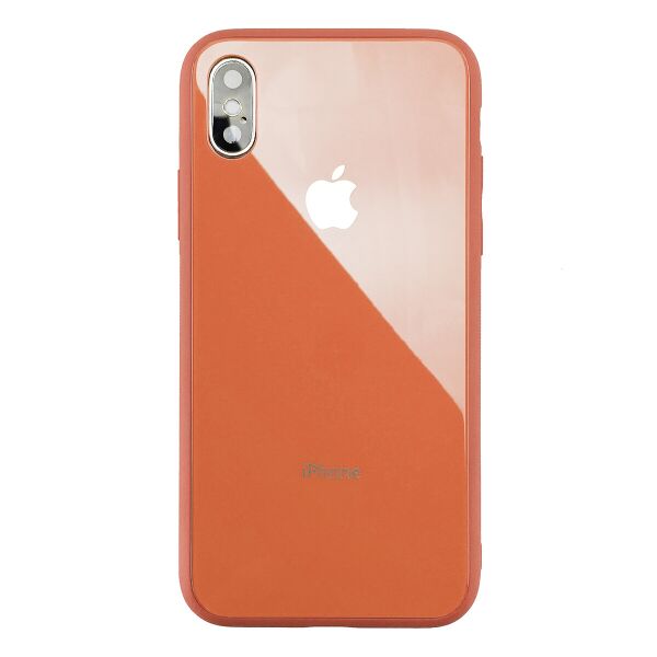 

Чохол Wemacy Glass Pastel Case для iPhone X/Xs Peach (GPC-0040)