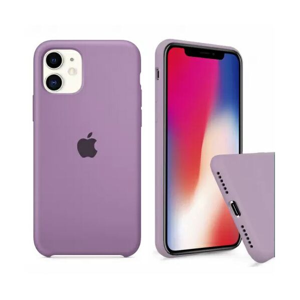 

Панель Wemacy Silicone Full Case для iPhone 12 lilac pride (PS-0618)