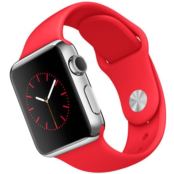 

Cиліконовий ремінець Sport Band для годинника Apple Watch 38mm/40mm Red (SB-0067)