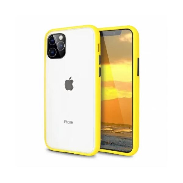 

Панель Wemacy Gingle Case для iPhone 12 Pro Max Yellow Black (LC-0383)