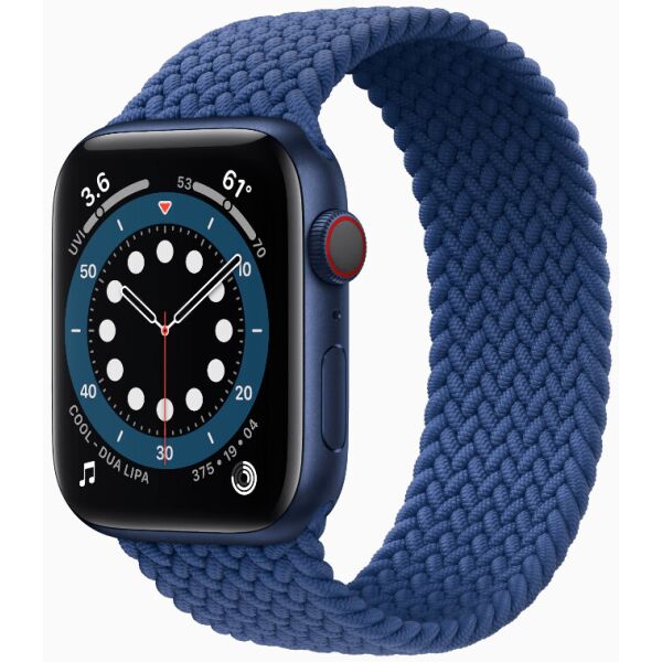 

Ремінець Wemacy Braided Solo Loop для Apple Watch series 1/2/3/4/5/6 42mm/44mm atlantic blue (BS-0054)