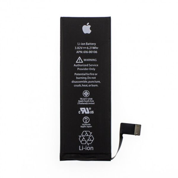 

Акумулятор Li-ion 1624 mAh для IPhone SE (без бренда) (AK-0019)