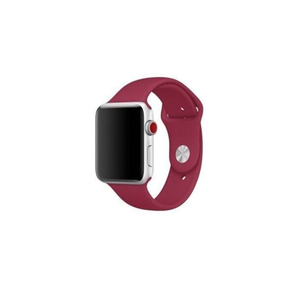 

Cиліконовий ремінець Sport Band для годинника Apple Watch 38mm/40mm Marsala (SB-0045)