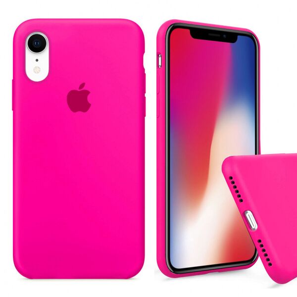 

Чохол Wemacy Silicone Full case для iPhone Xr Electric pink (AFC-0200)