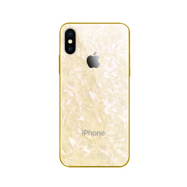 

Панель Wemacy Glass Marble Case для iPhone X / Xs Gold (GMC-0020)