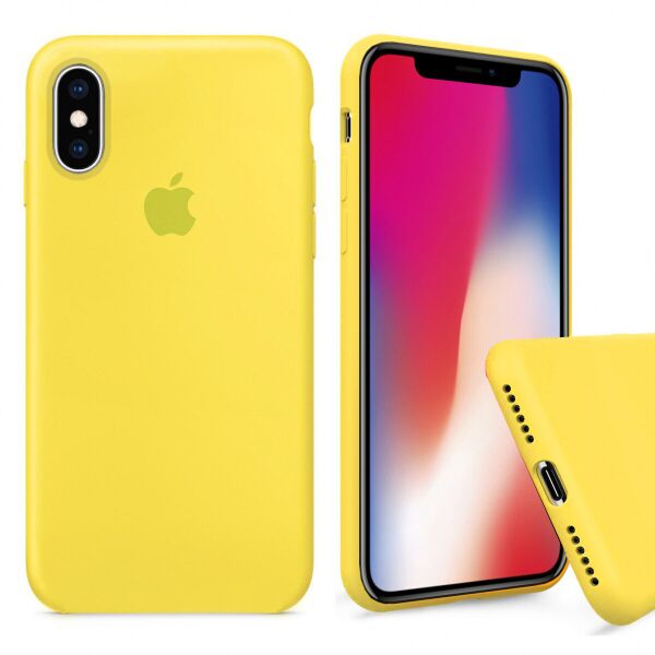 

Чохол Wemacy Silicone Full case для iPhone Xs Max Canary Yellow (AFC-0212)