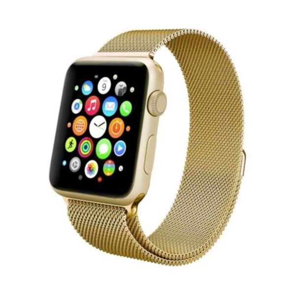 

Ремінець ARS Milanese Loop для Apple Watch 42/44mm Light Gold (ML-0025)
